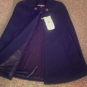 Chelsea and violet cape coat